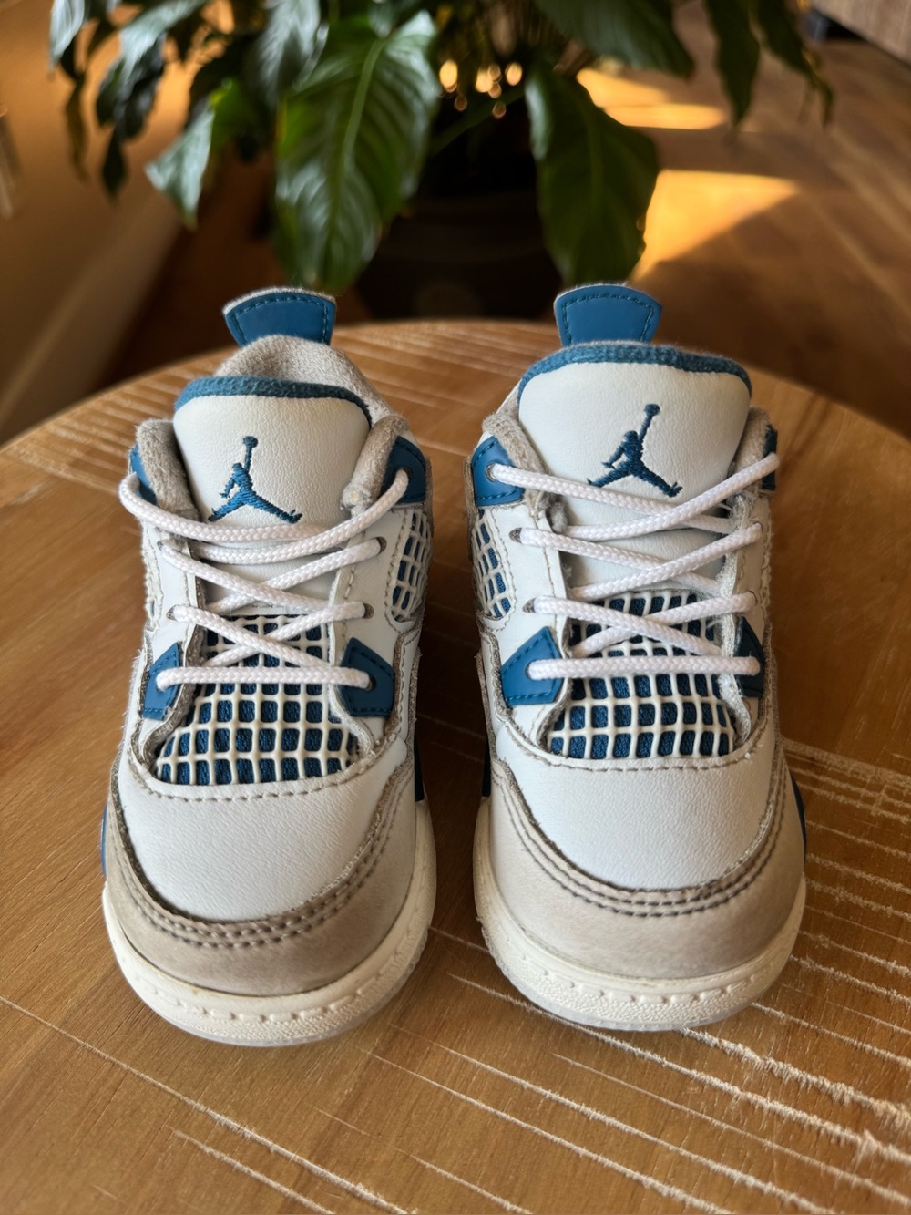 Air Jordan 4 Retro TD “Military Blue” Style Code BQ7670-141 Size 5C